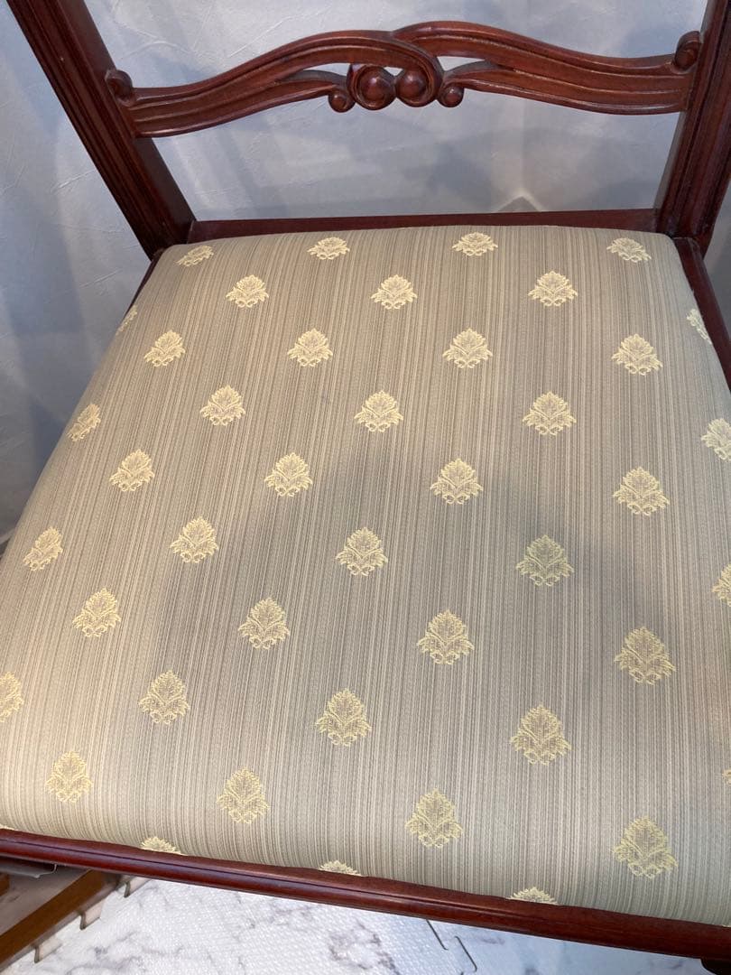 高級　アダムスタイル　デザイン　クラシックスタイル 木製椅子