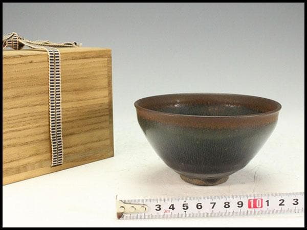茶道具 唐物 乃木目 天目茶碗(K-XA879)