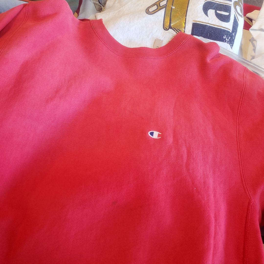 フ*ノ様 希少バックプリント　Champion リバースウィーブ　90's