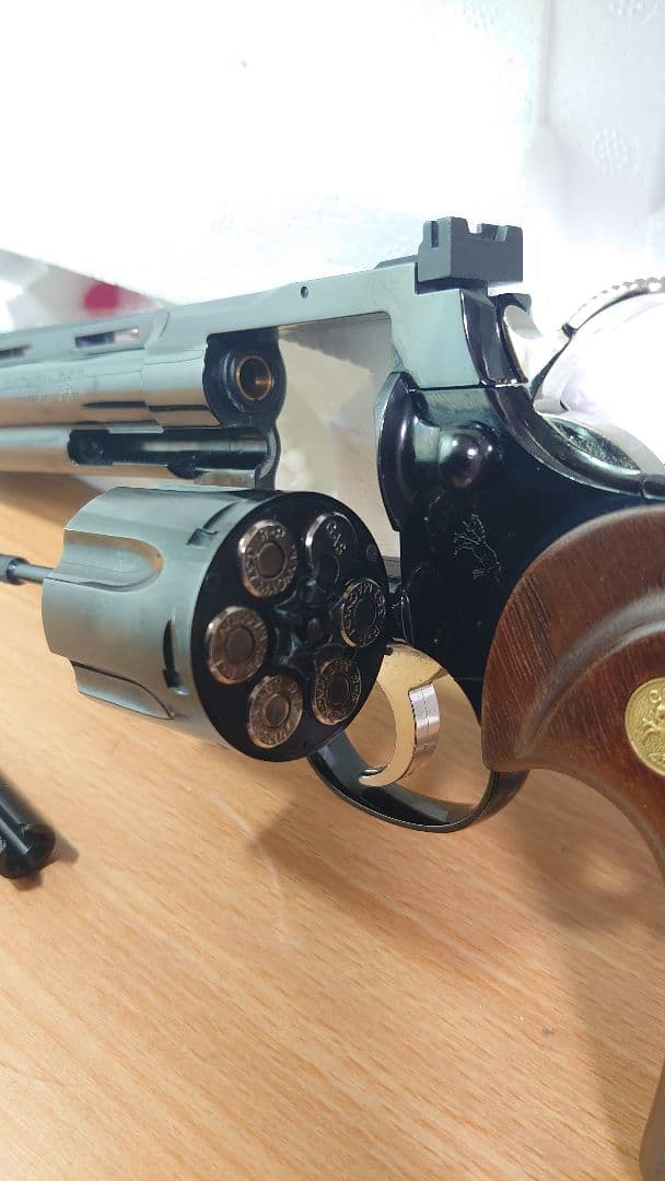 PYTHON 6inch スチールフィニッシュ ビアンキ 5BHL38/357