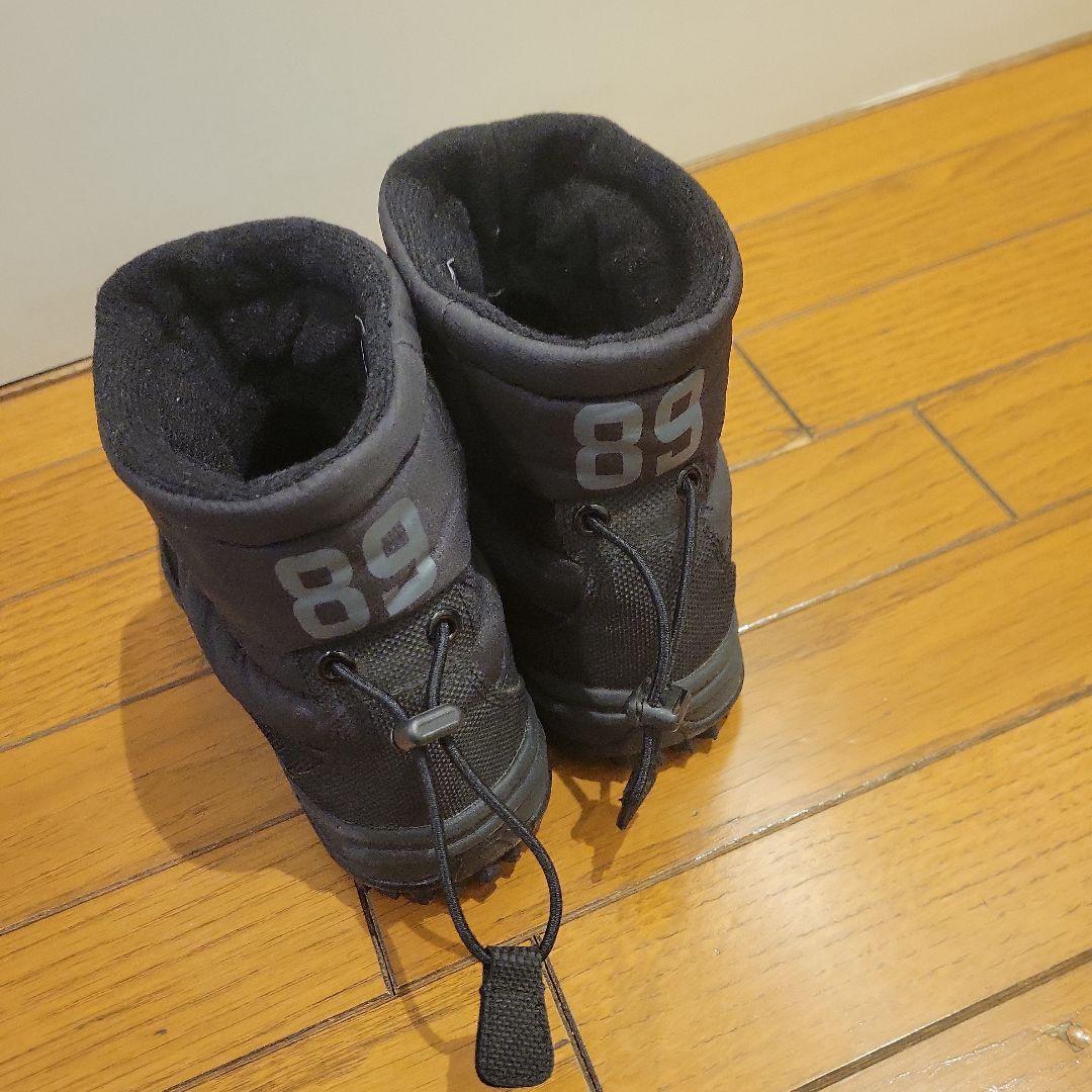 【美品】パーリーゲイツ　冬用ゴルフシューズ　黒　24cm