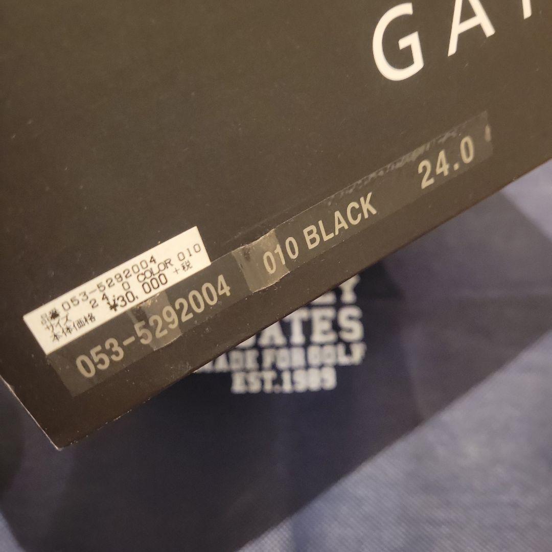 【美品】パーリーゲイツ　冬用ゴルフシューズ　黒　24cm