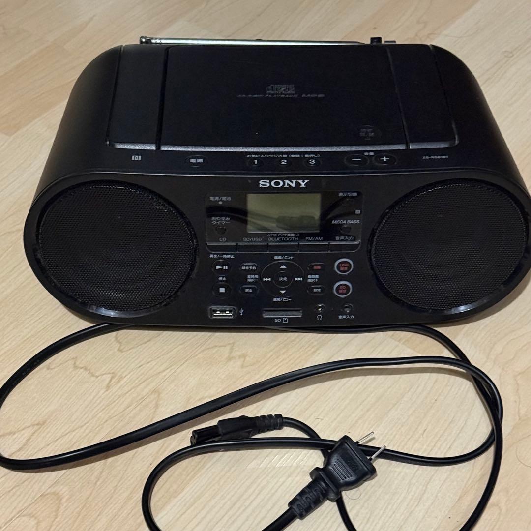 SONY ZS-RS81BT Bluetooth CDラジカセ