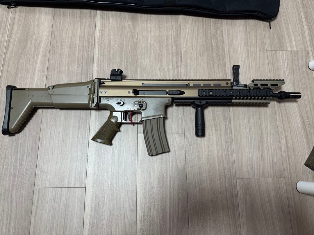 東京マルイSCAR-l CQB 次世代電動ガン　予備マガジン　ローダー　ケース