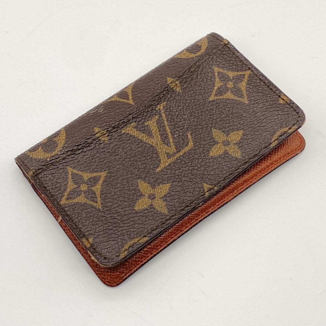 【希少】ルイヴィトン・カードケース・ポシェット・カルト ヴィジット・モノグラム