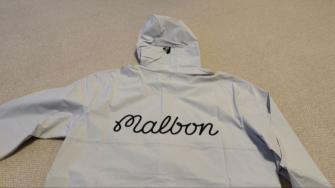 Malbon フード付きジャケット ライトグレー