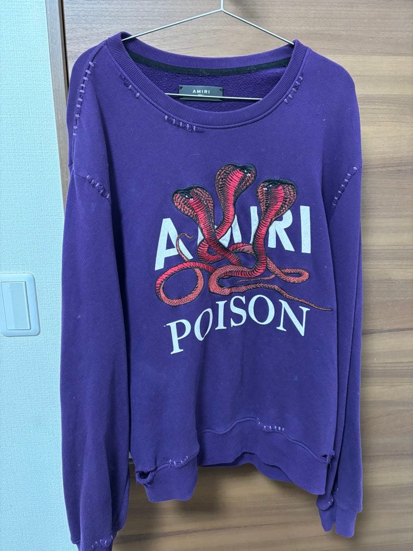 amiri poison スウェット　レディース