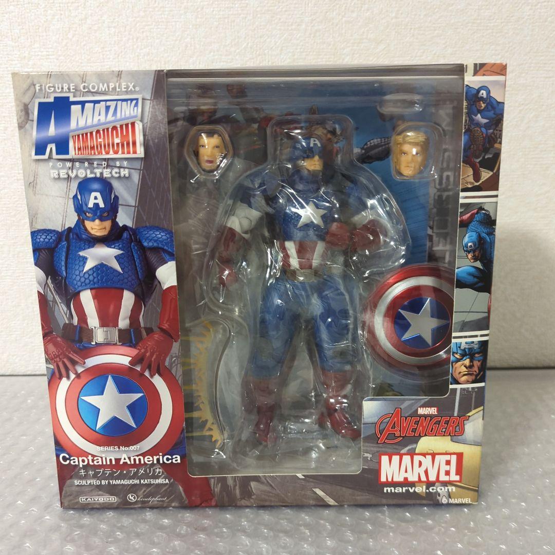 〚希少・未使用〛キャプテン・アメリカ アメイジングヤマグチ アクションフィギュア