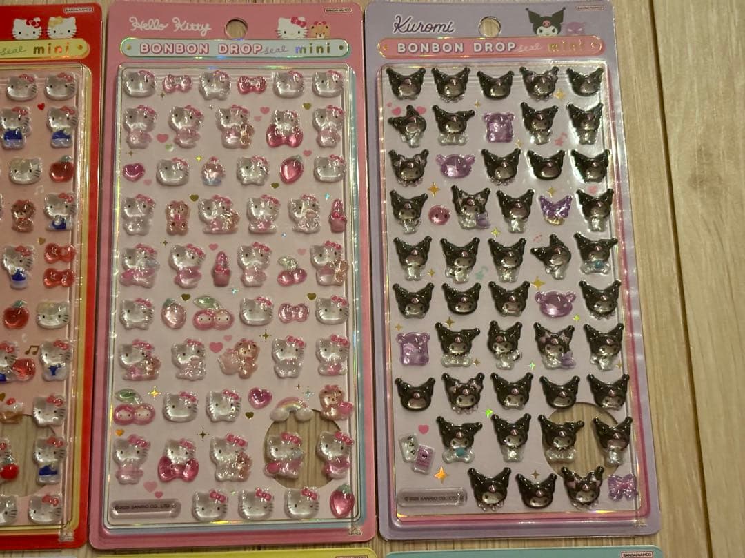 【国内正規品】ボンボンドロップシールミニ　サンリオ　コンプリート　未開封