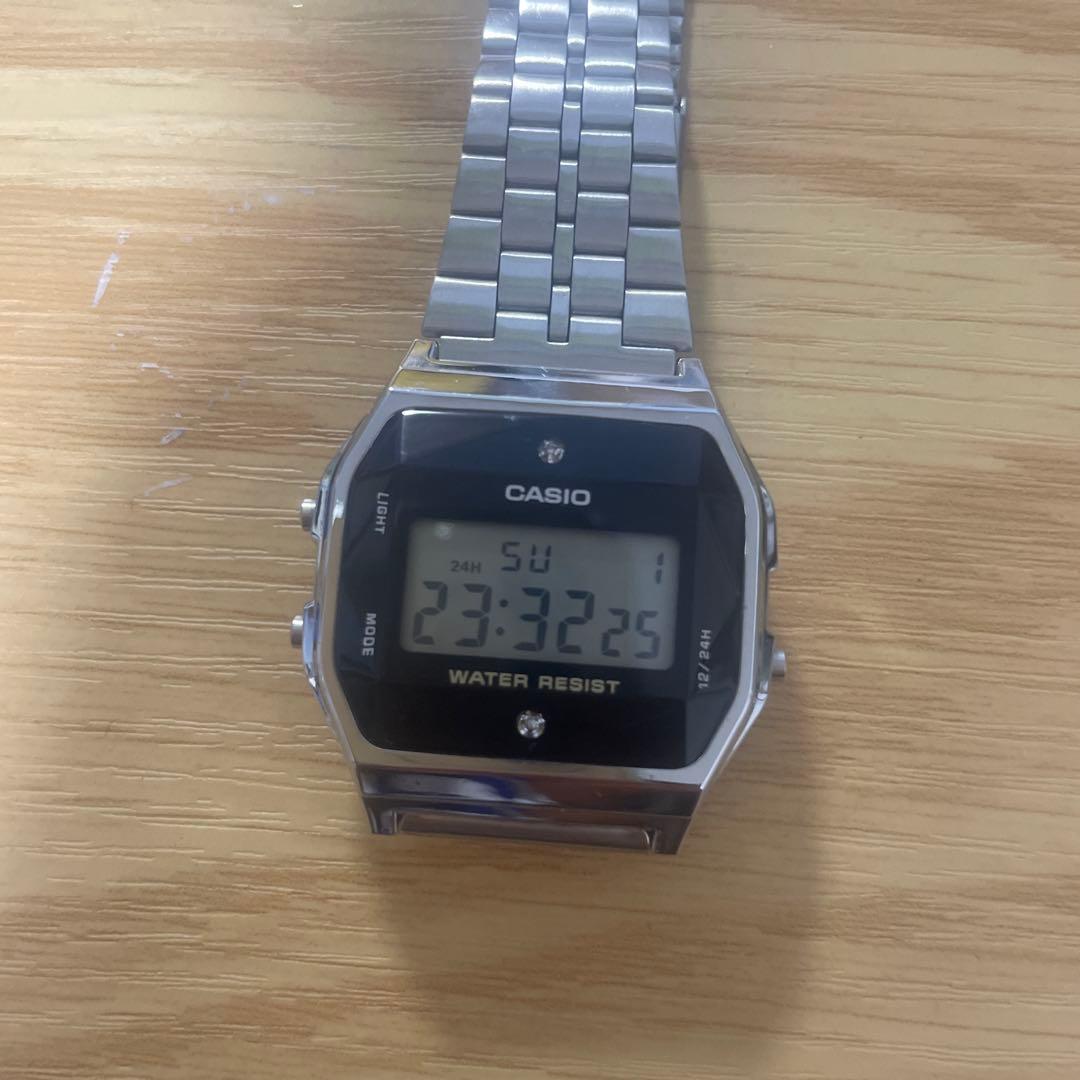 CASIO A159WAD ダイヤモンド
