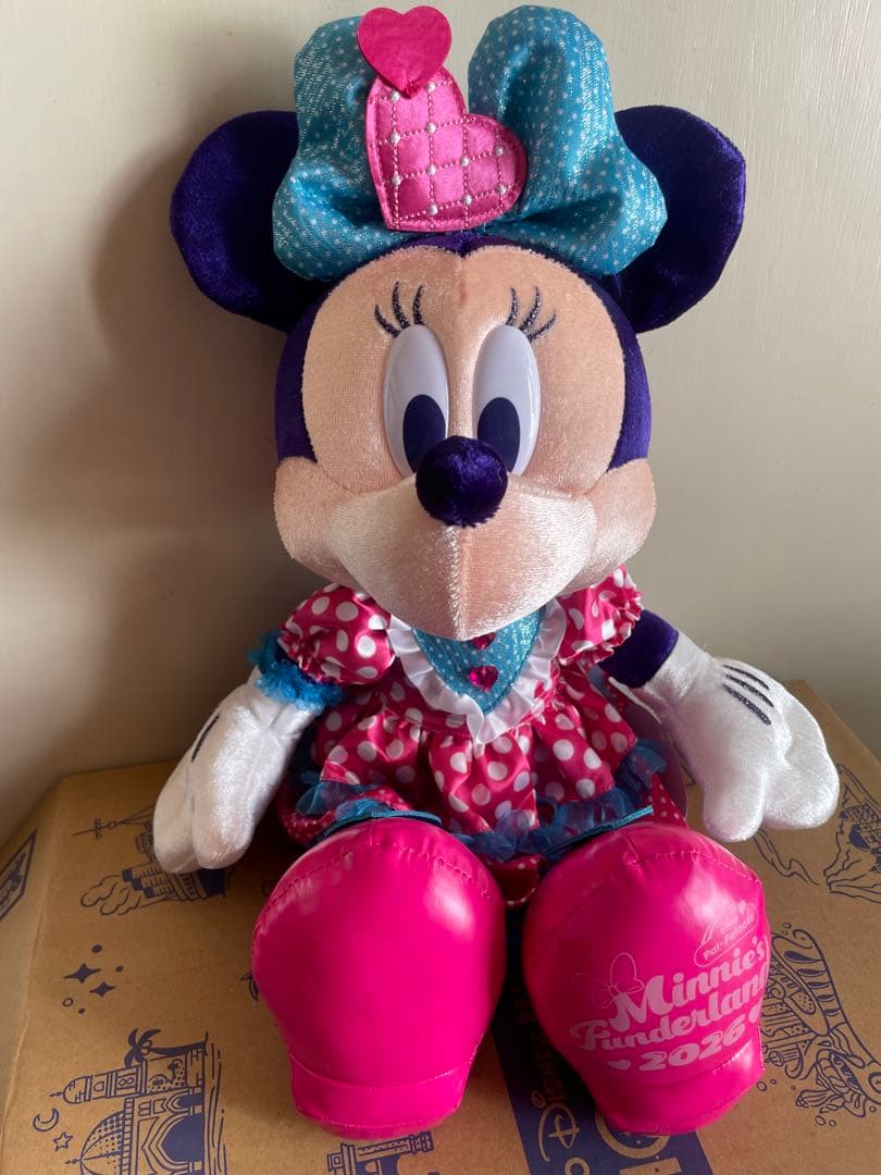【即発送】 ミニーマウス ぬいぐるみ パルパルーザ ファンダーランド 2026