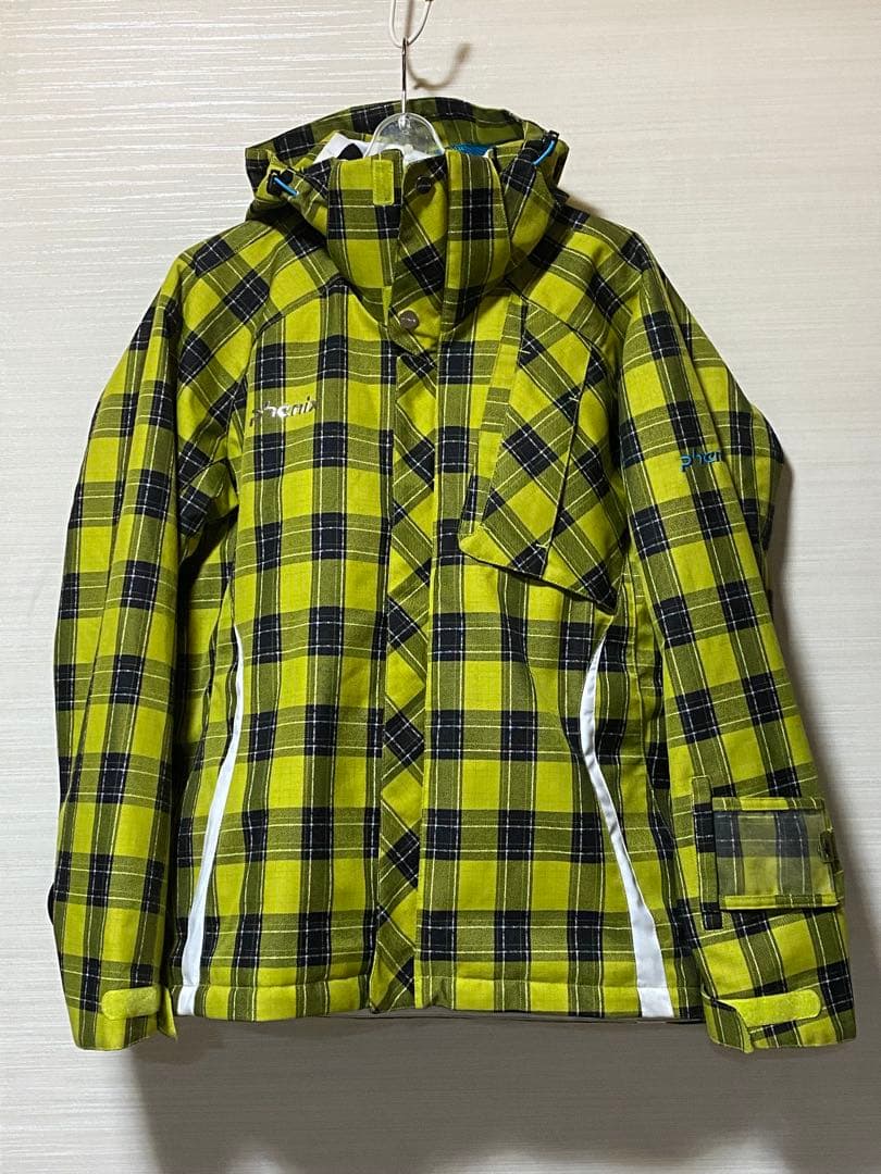 Phenix イエロー/ブラックチェック 上下セット　M