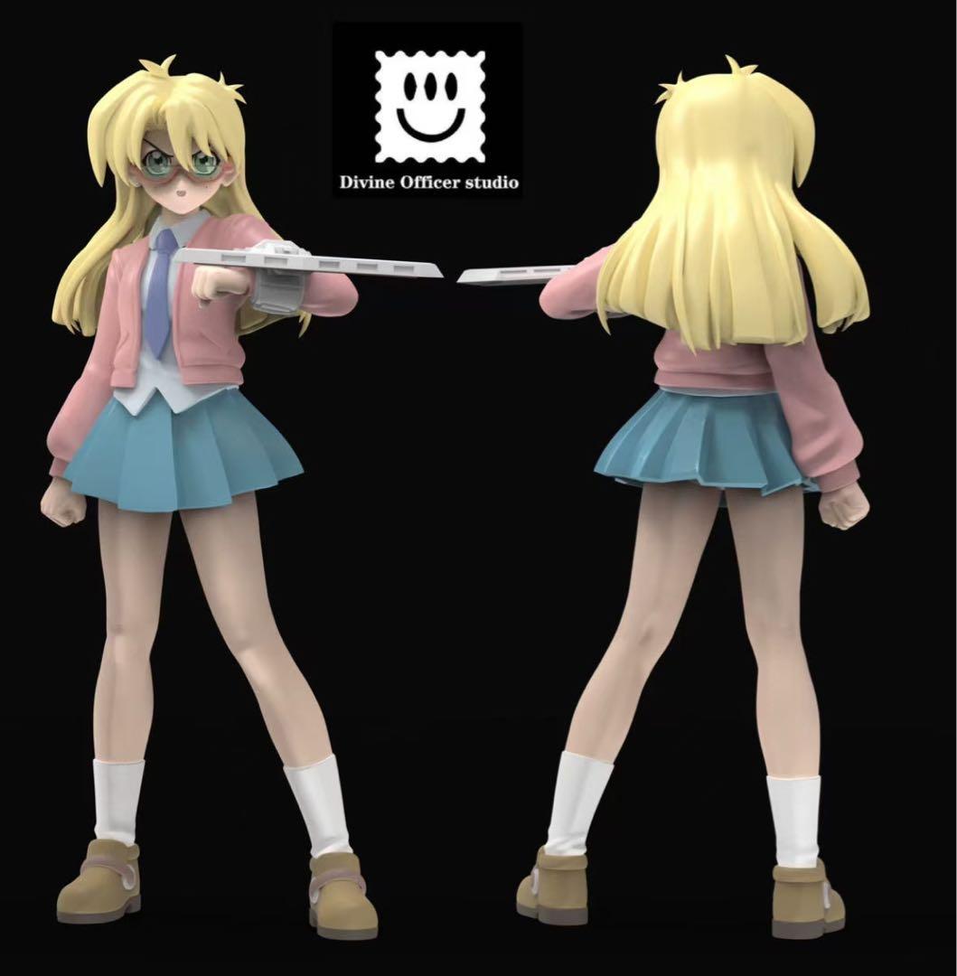 遊戯王 レベッカ・ホプキンス ガレージキット ガレキ スタチュー①