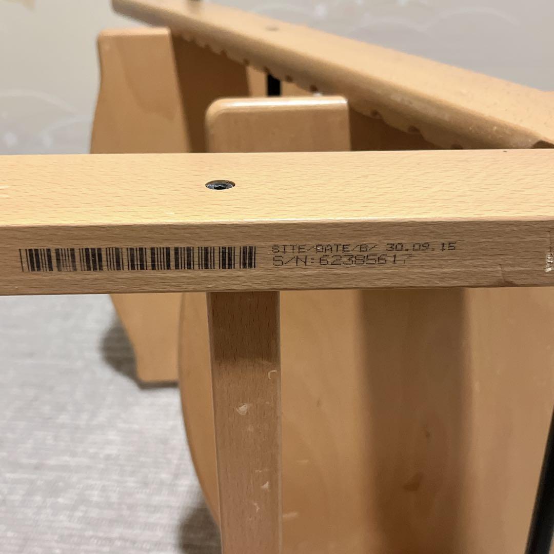 ストッケ　トリップトラップ　ナチュラル　ベビーセット&ハーネス付