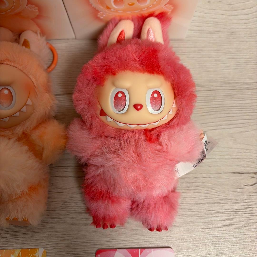 【正規品3個セット】LABUBU ラブブ Big intoEnergy LOVE