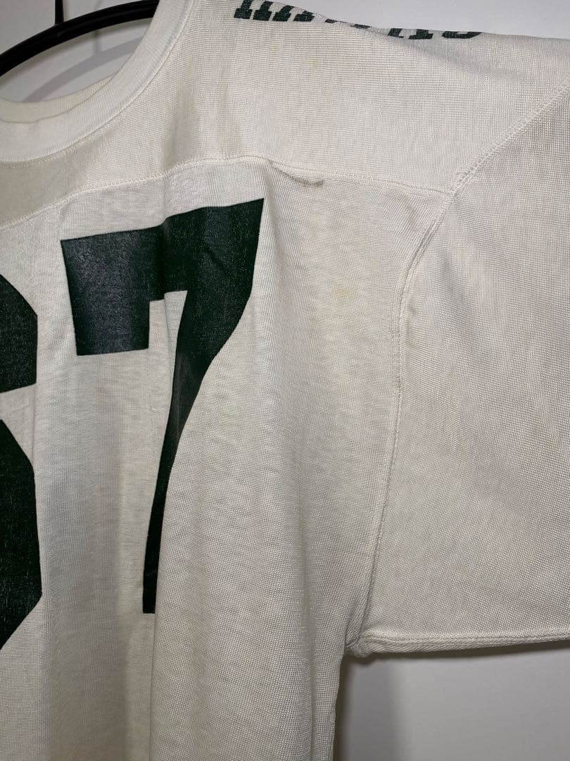 Champion フットボールTシャツ ナンバリングヴィンテージ　古着