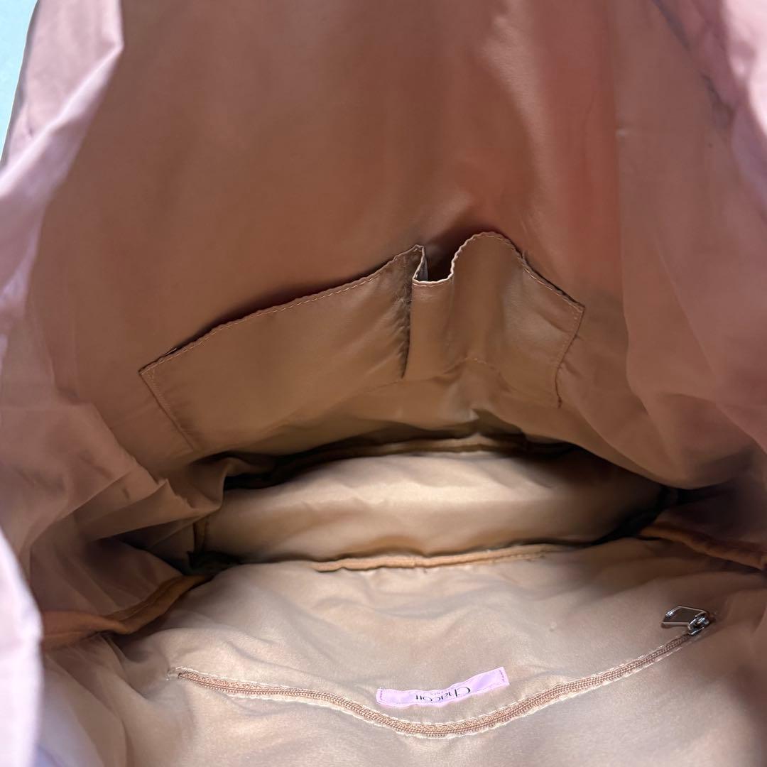 新品タグ付　ChacottBALANCE チャコット バッグパック テラコッタ