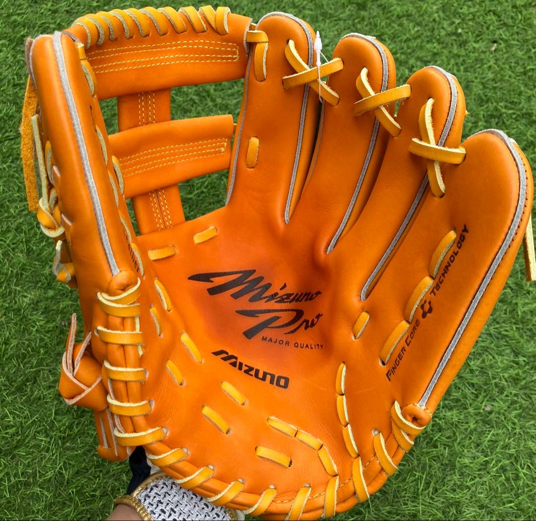新品　ミズノプロ　硬式　内野　グローブ