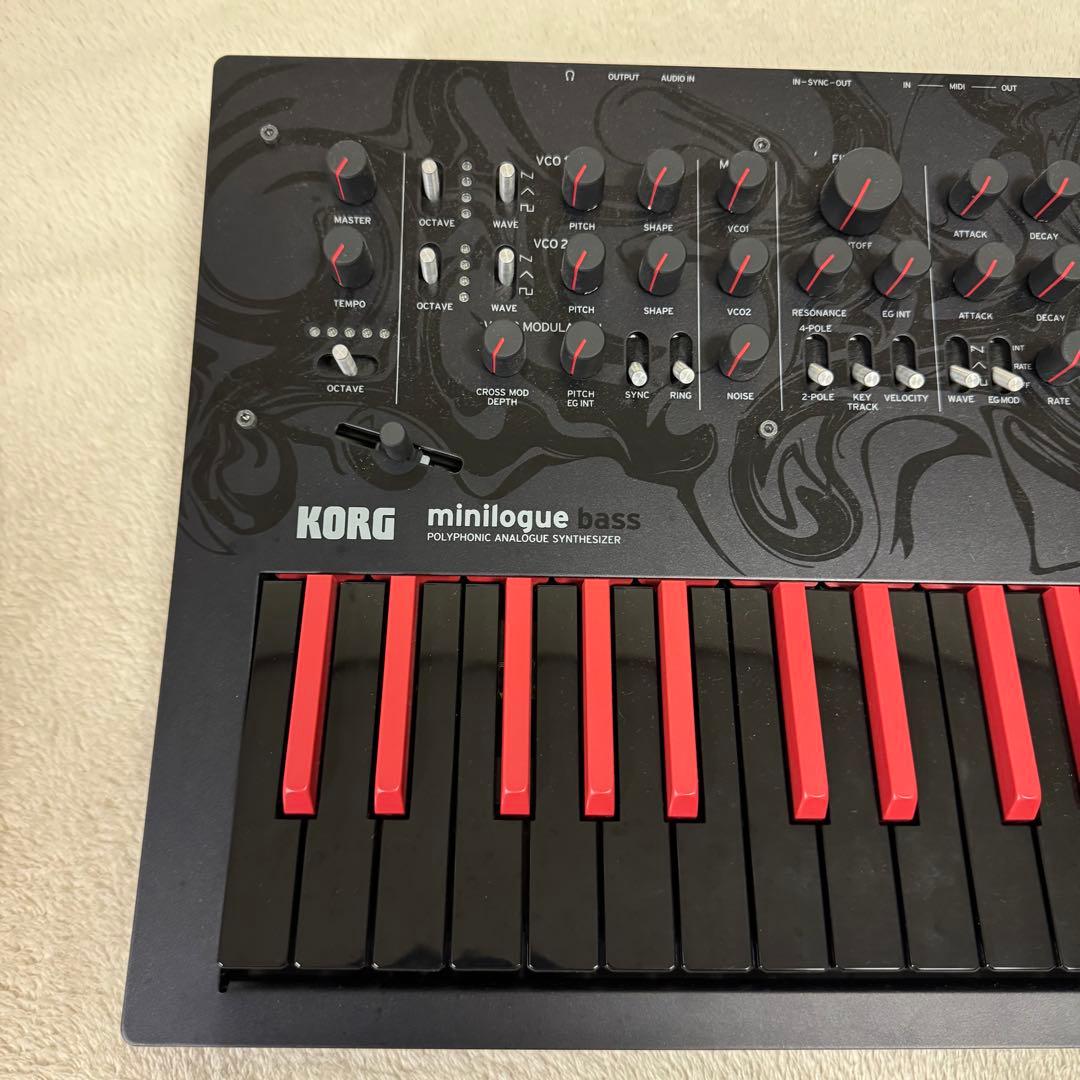 【生産終了品】KORG minilogue bass アナログシンセサイザー