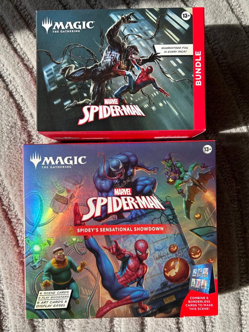 マジックザギャザリング スパイダーマン シーンボックス、バンドルボックスセット