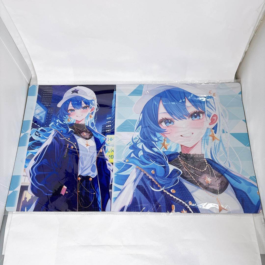 ホロライブ 星街すいせい 夜の街 スリーブ プレイマット セット【shir】