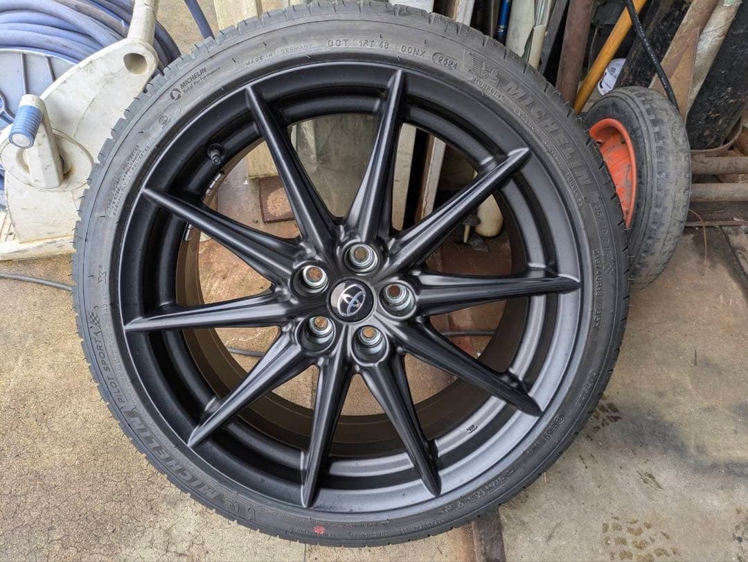 GR86 純正ホイール4本セット　新車から取り外し