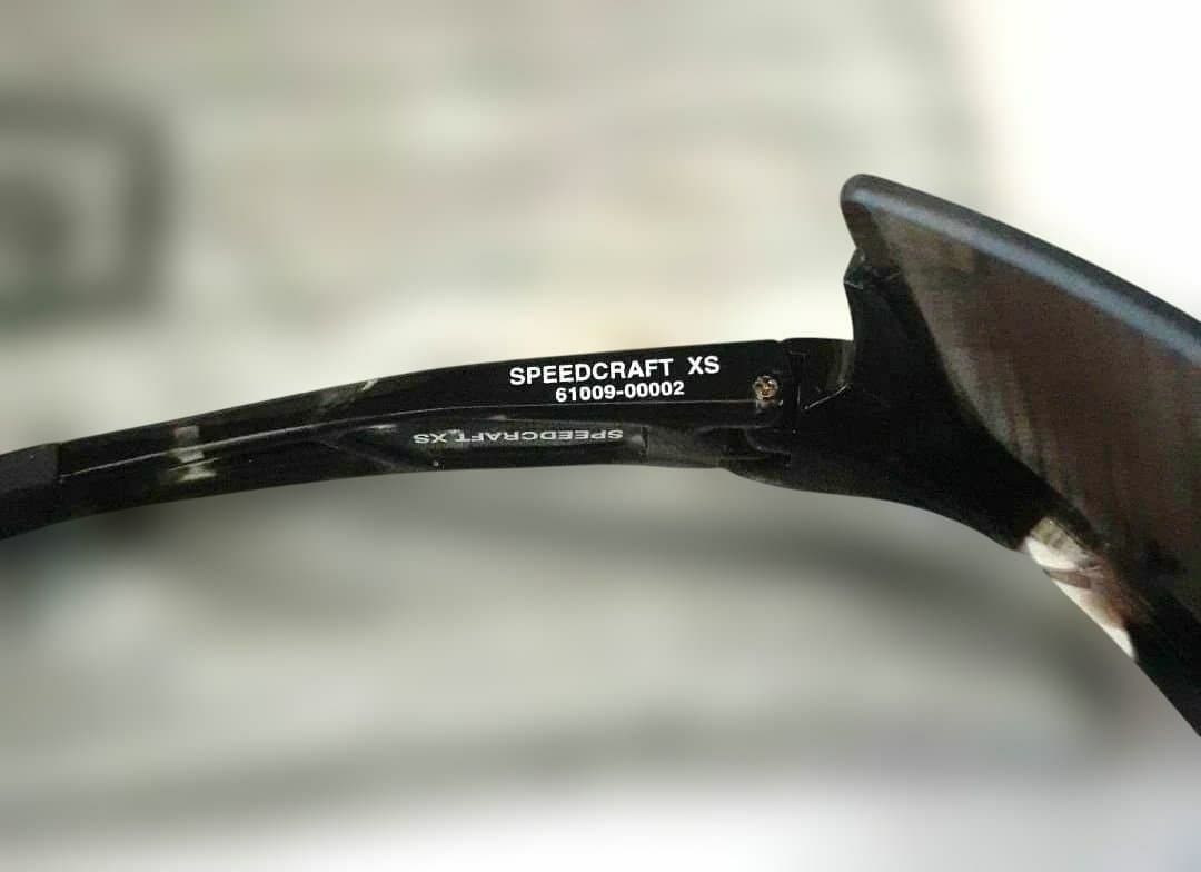 100% SPEEDCRAFT XS ハリス ハードケース、クリアレンズ付属