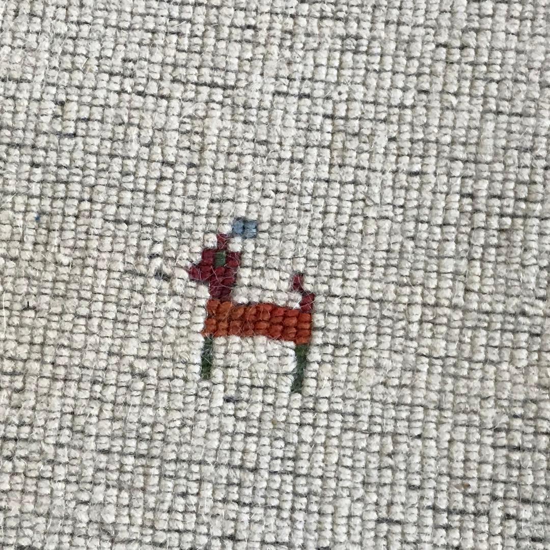 一点限り 201x246cm 3畳 ギャッベ ギャベ ラグ ラグマット 1wh