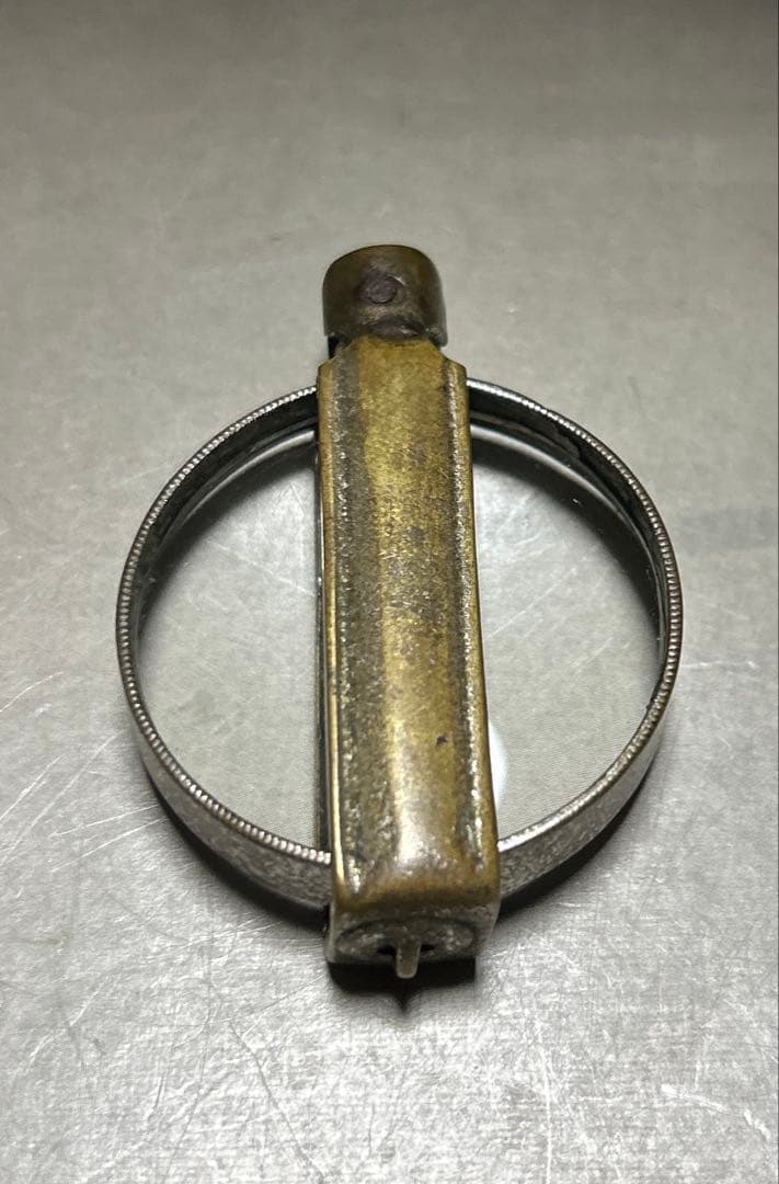 アンティーク コンパクト虫眼鏡