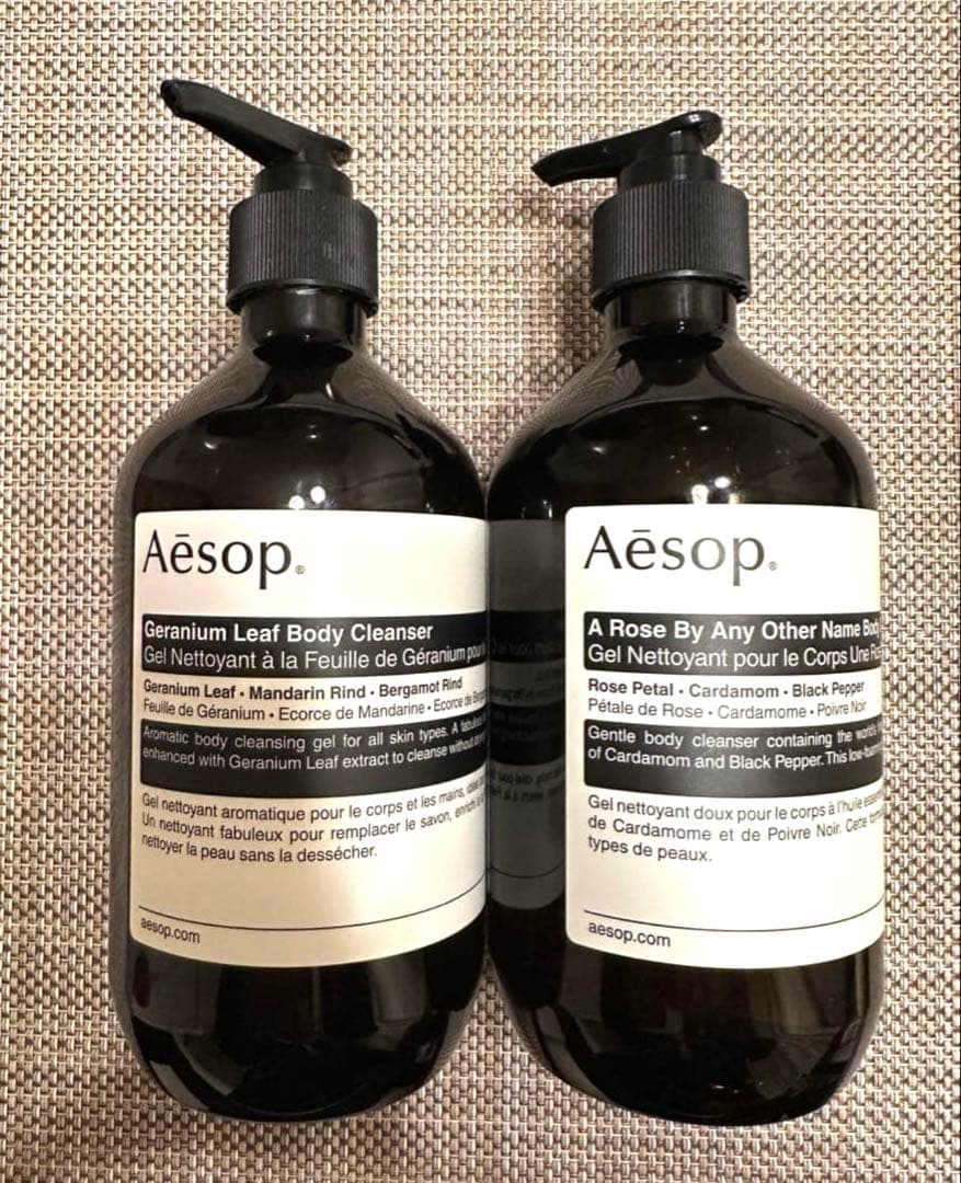 Aesop ダマスカンローズ　ゼラニウム　ボディクレンザー　500ml