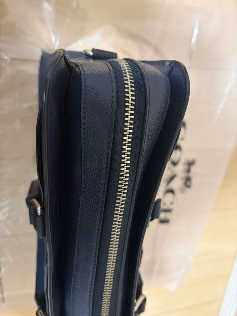 【1/12まで】COACH ネイビー ビジネスバッグ