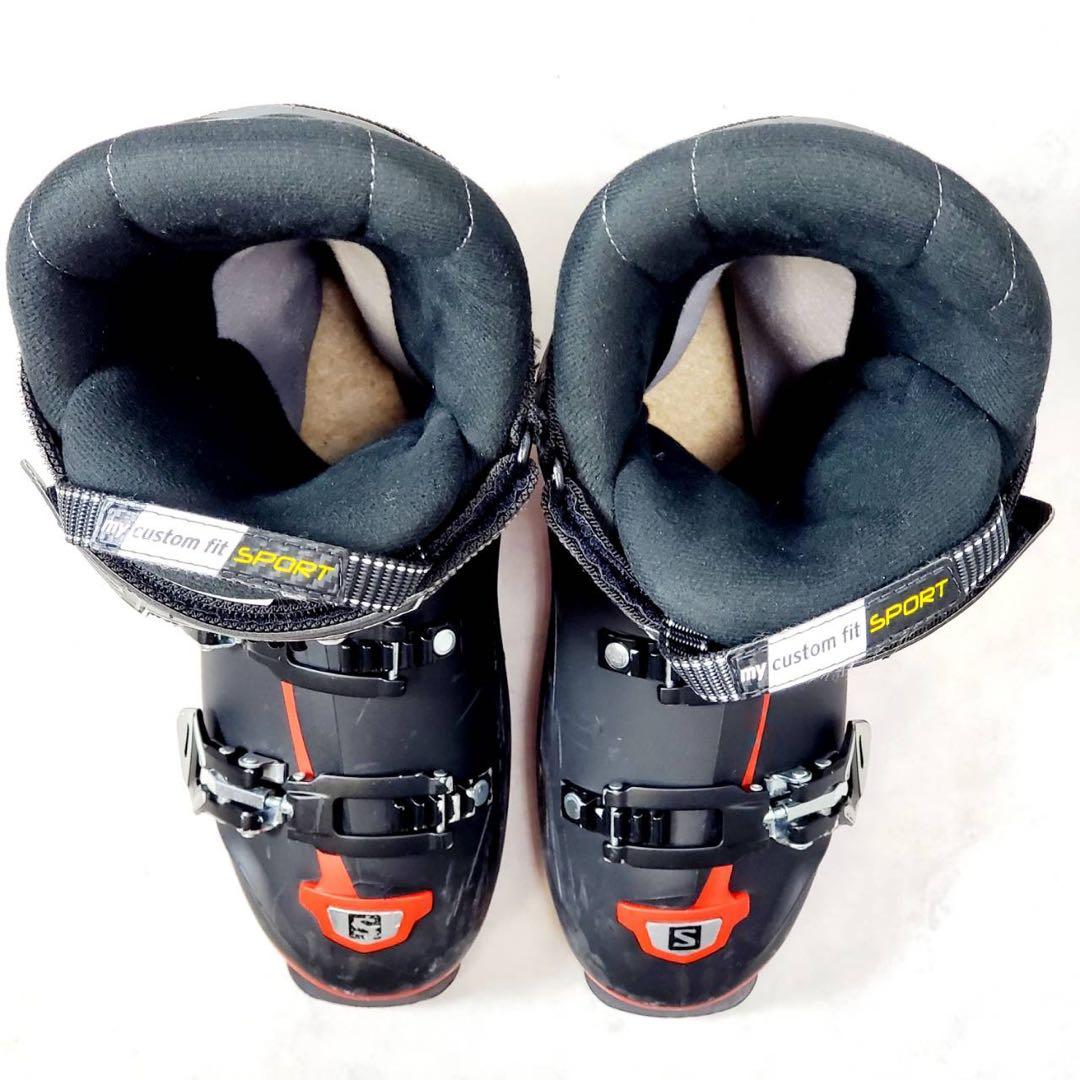 SALOMON X-PRO 80 スキーブーツ 黒×赤 28.0/28.5cm