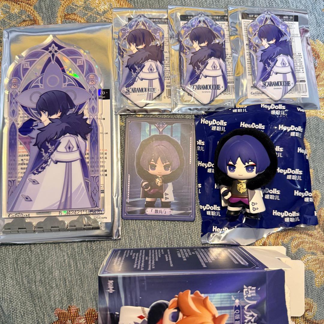 こ*。様 原神公式正規品 霜痕与権焰シリーズ ファディ執行官 散兵