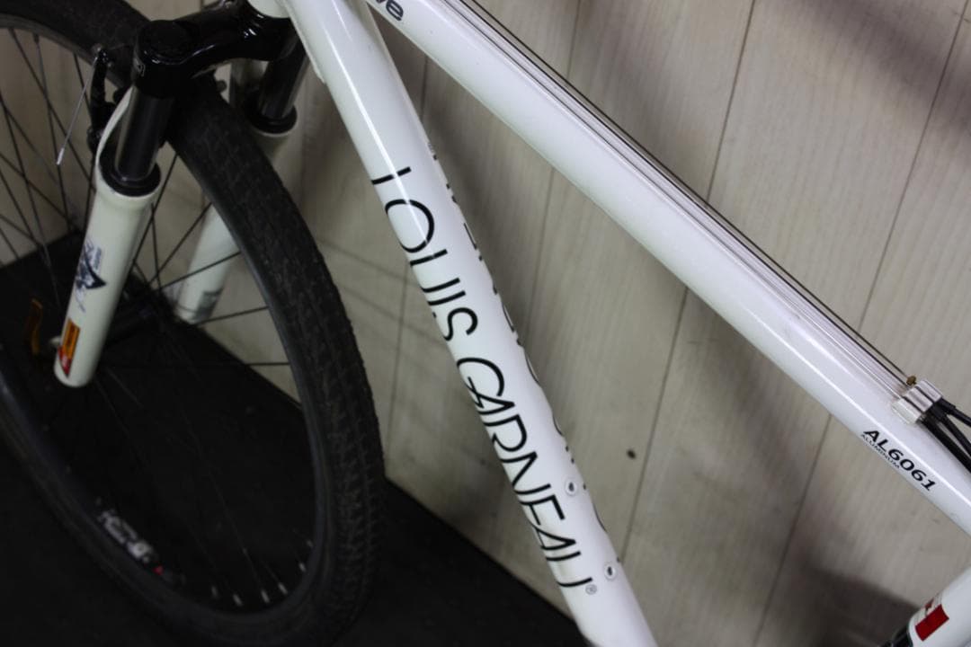 ルイガノLGS-FIVE 26型 アルミ 24速 470mm MTB　WHITE
