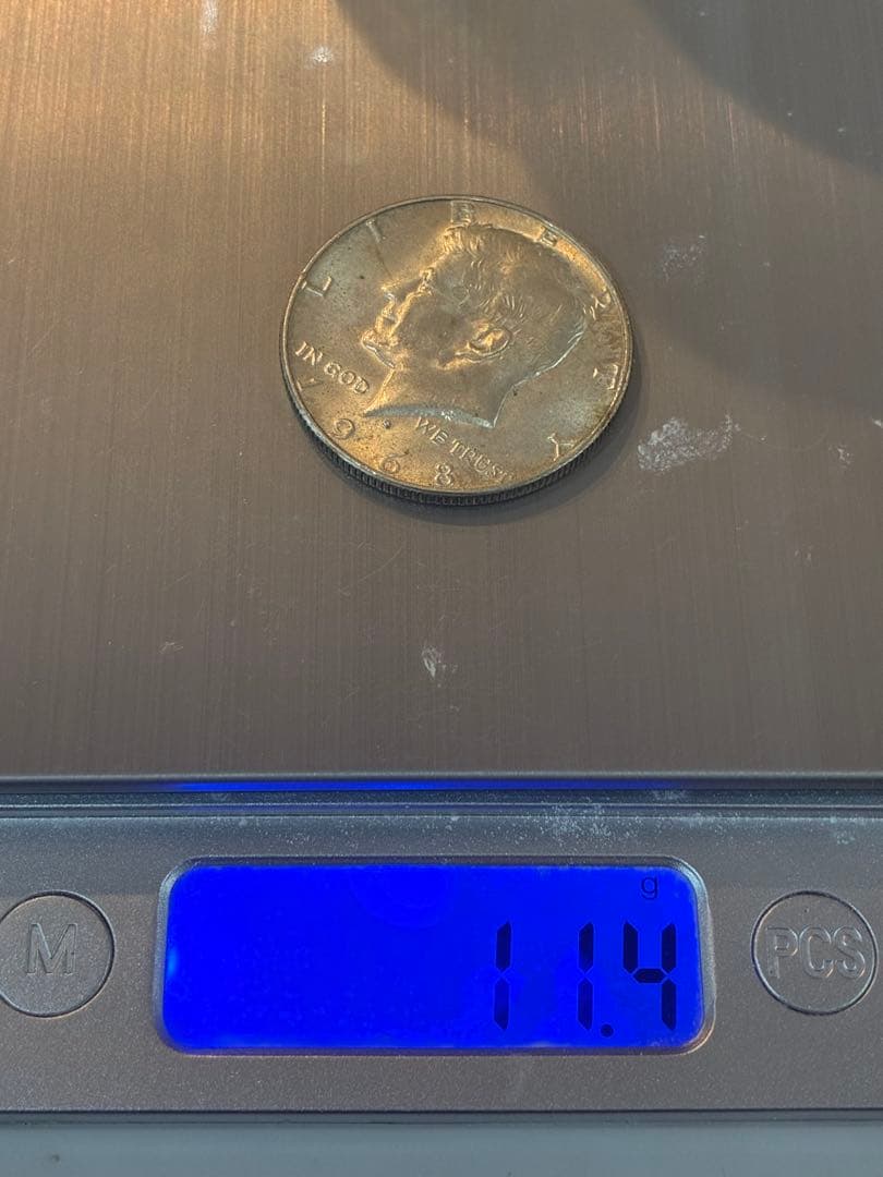 ハーフダラー1964〜1968銀貨　6枚セット