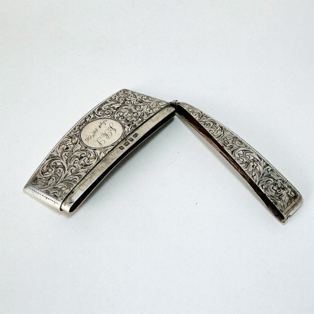 ★1904年 英国 ★アンティーク 純銀製 カードケース イギリス 925