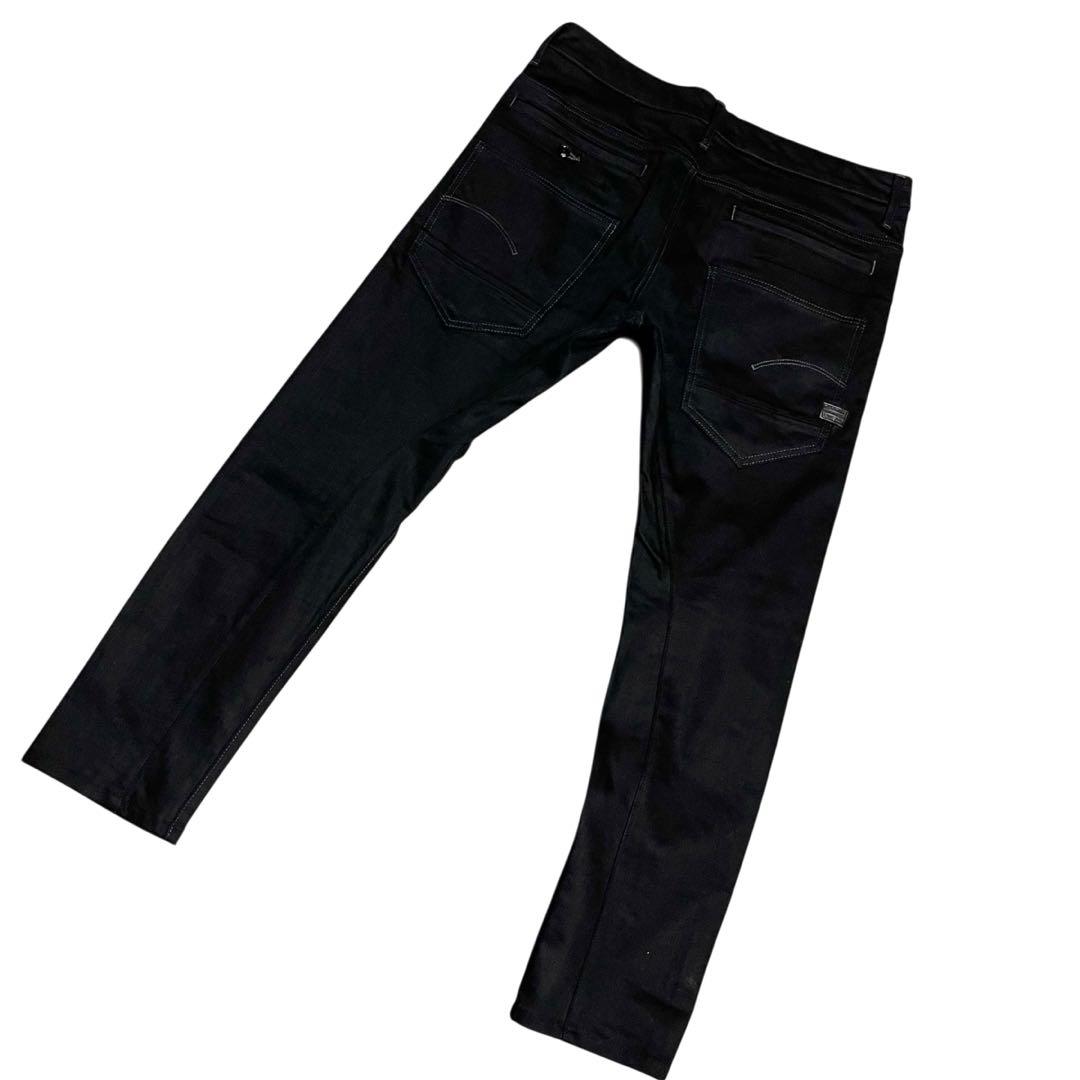 セール価格★G-Star RAW D-Staq 3D Slim デニムW34 黒