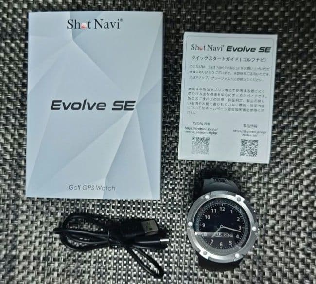 Shot Navi Evolve SE ゴルフ GPSウォッチ