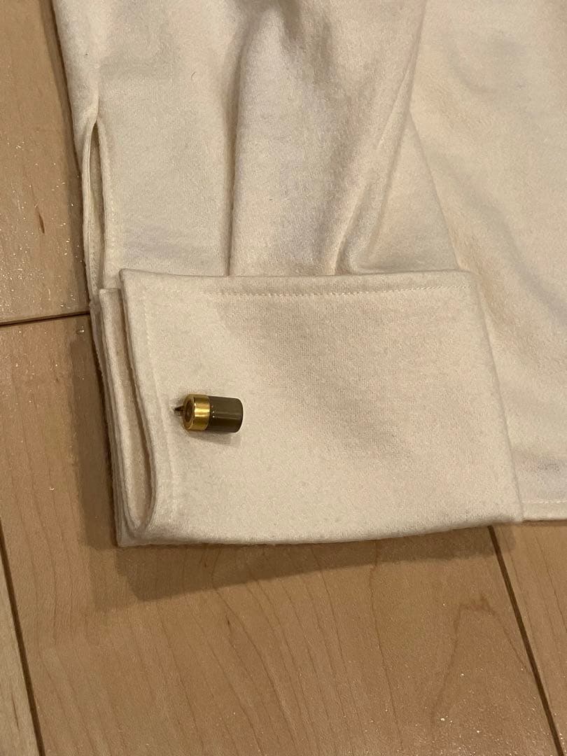 美品　マックスマーラー　アイボリー　ウール　長袖　ブラウス　2022AW