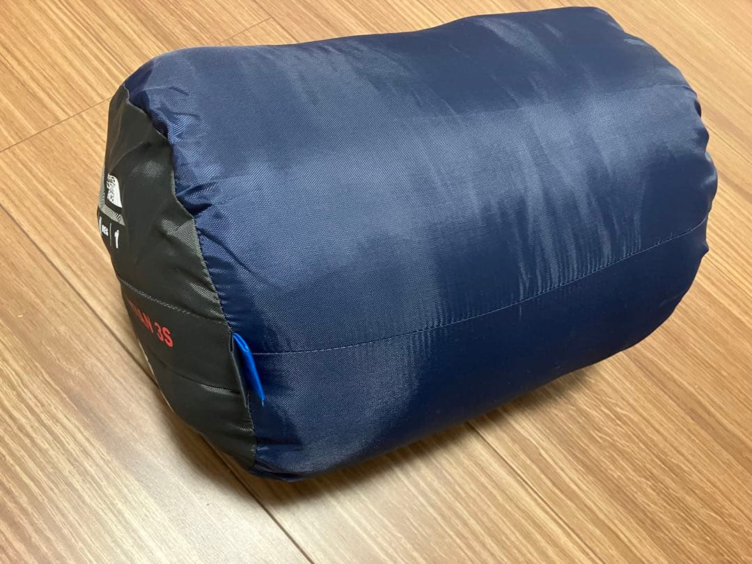 【未使用】THE NORTH FACE シュラフ 寝袋 キッズ用 収納袋あり