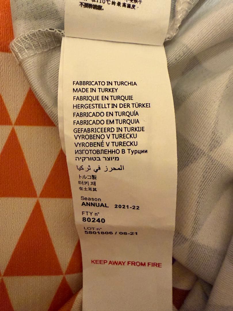 Kappa Venezia(ヴェネツィア) FC アウェイユニフォーム サイズM