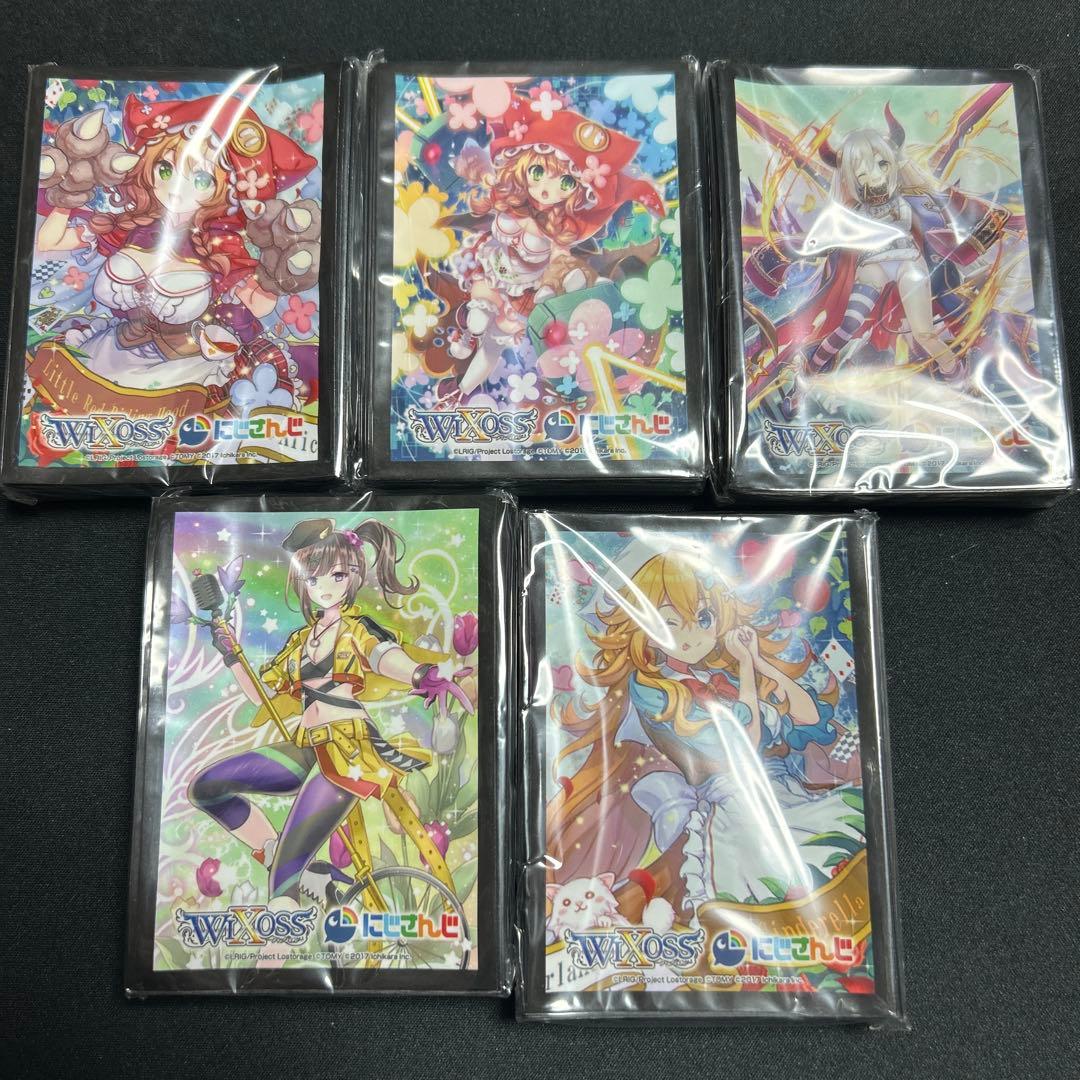 WIXOSS にじさんじ キャラクタースリーブ　まとめ売り