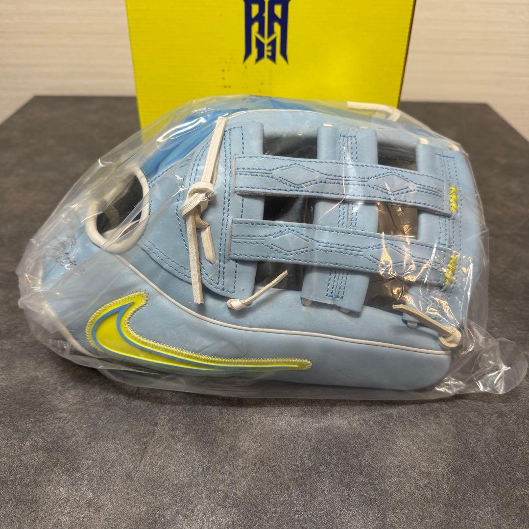 硬式グローブ ロナルドアクーニャ モデル 外野 右利き アイスブルー ヴェイパー