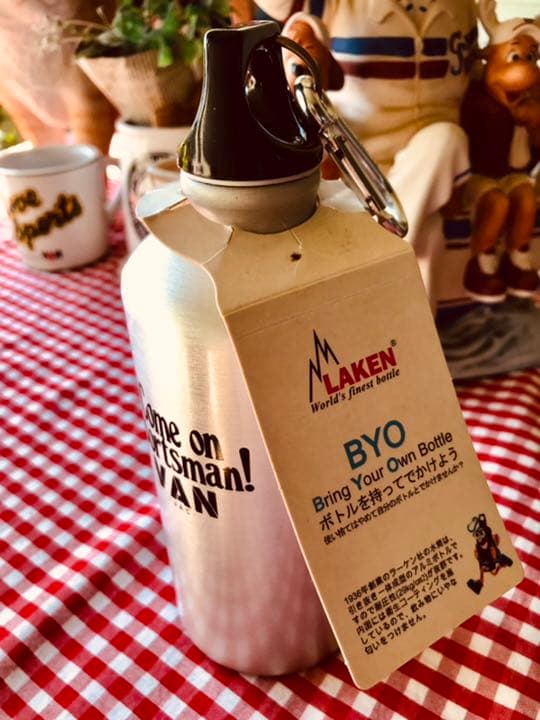 VAN JACKETラーケン社コラボのアルミボトル新品未使用、大変貴重！