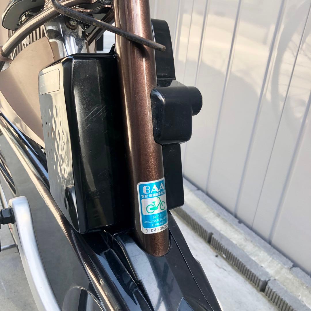 Panasonic パナソニック 電動アシスト自転車 ビビDX ブラウン