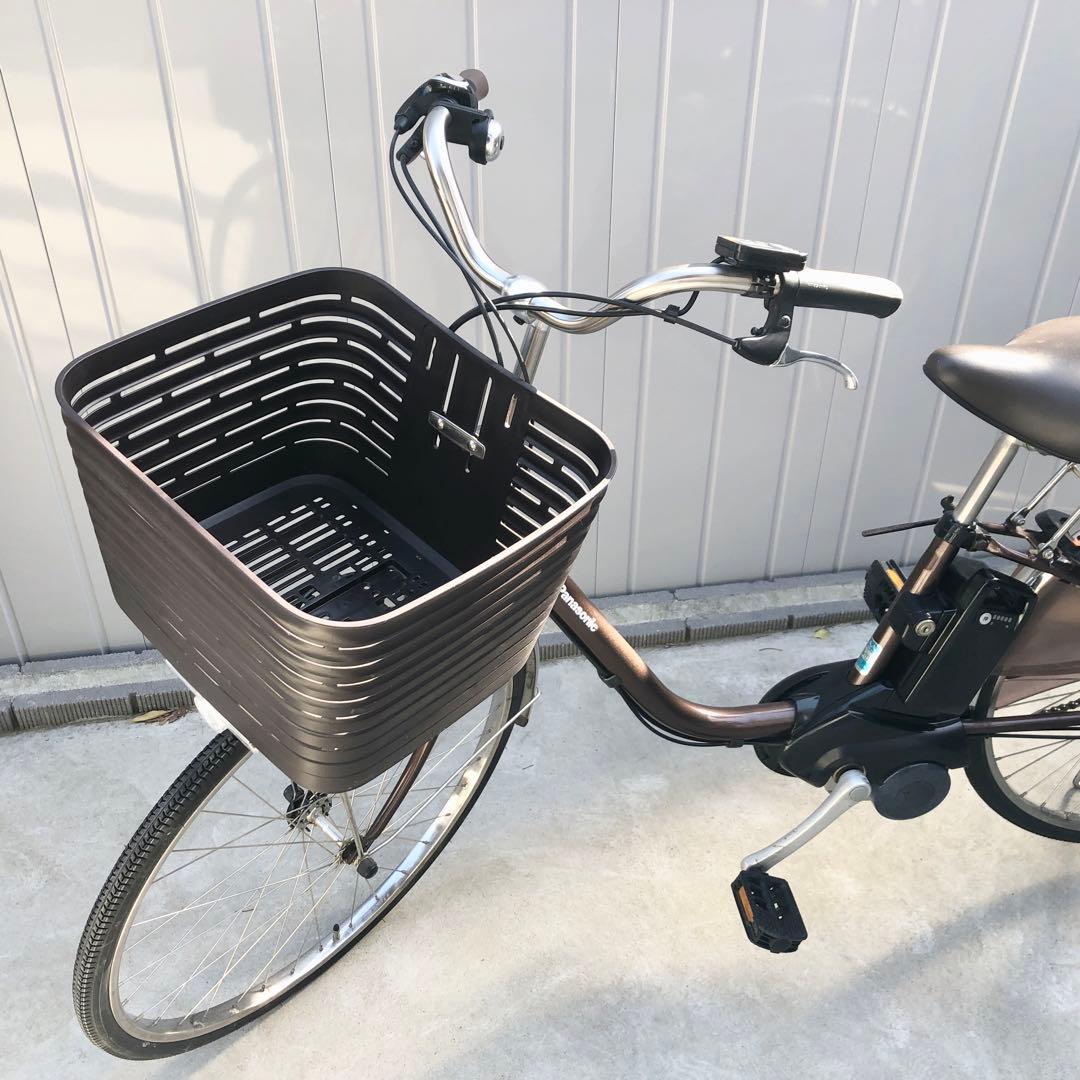 Panasonic パナソニック 電動アシスト自転車 ビビDX ブラウン