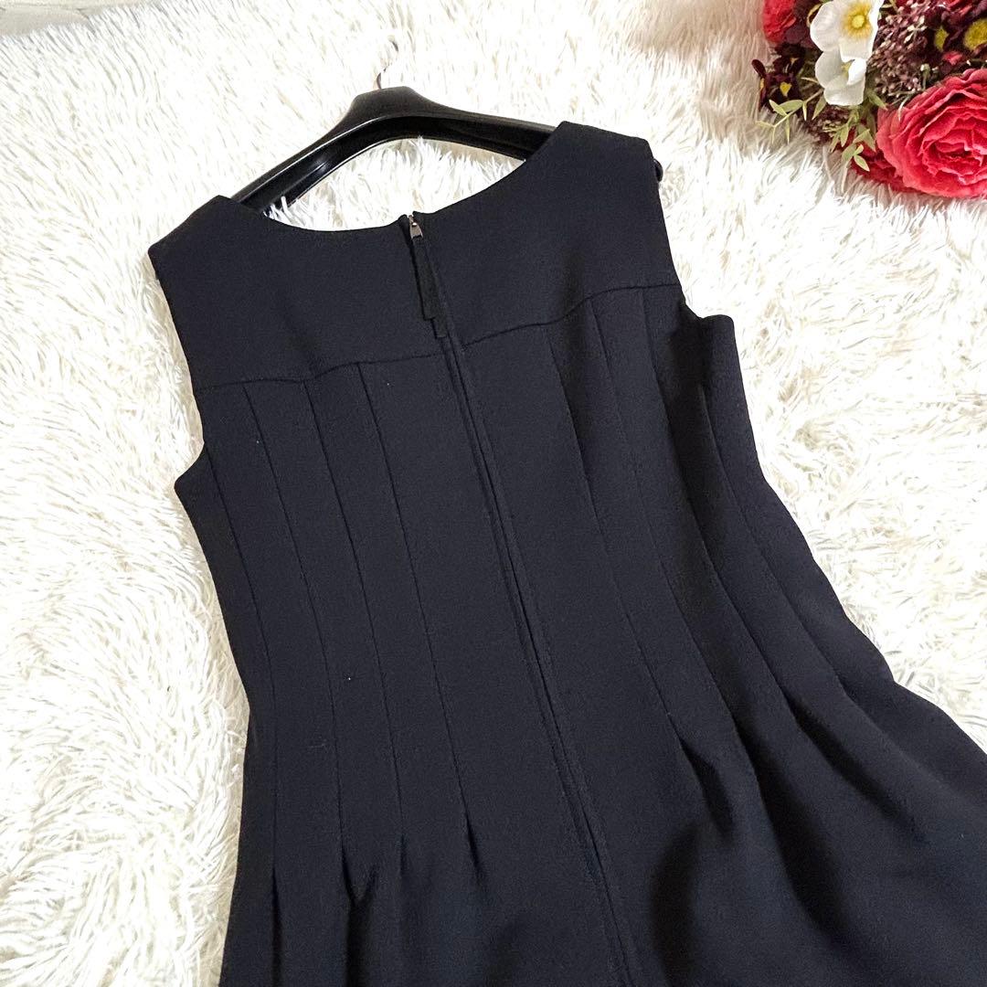 美品✨フォクシー ウール100% クリーニング済み ノースリーブ ワンピース