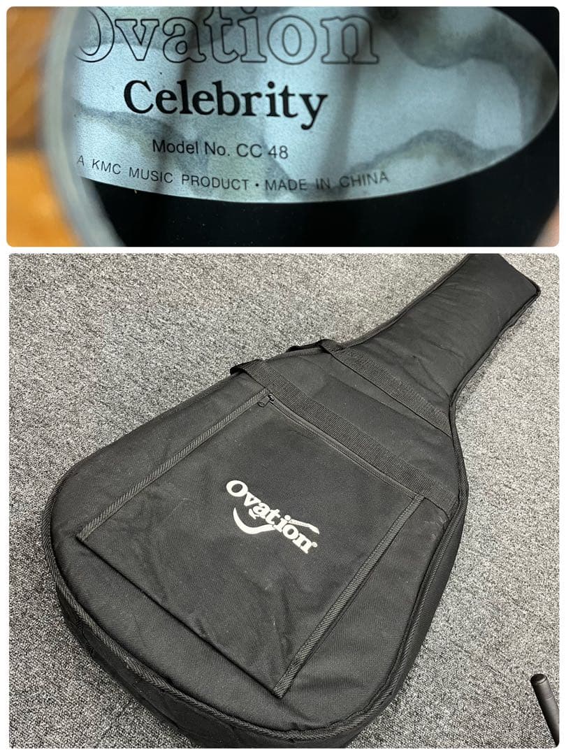 【11689】Ovation CC48 エレアコオベーションブルー