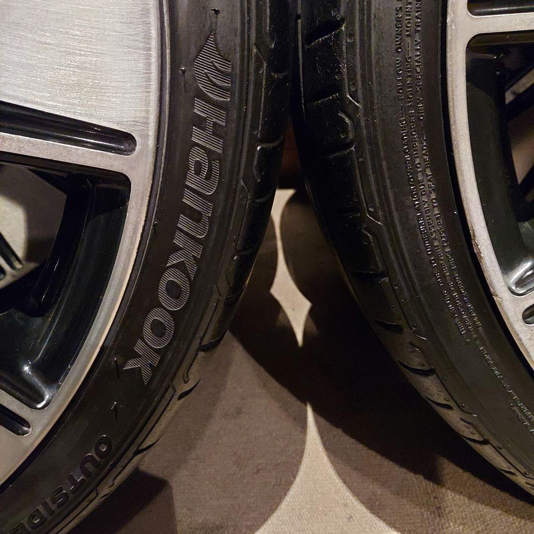 バドックス17インチ　ホイール+タイヤセット！　タント　ワゴンR　スペーシア