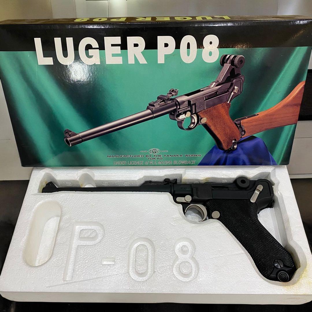 タナカワークス ルガーP08 ガスガン 動作未確認